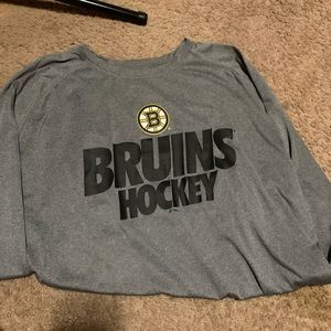 wicking bruins long sleeve